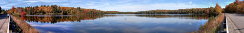 Plainfiled Pond panorama